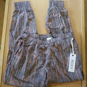 NWT Roxy Sun Hands Harem Pants size medium
